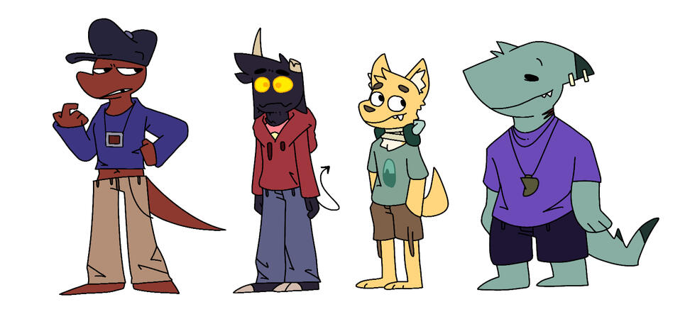Sal, Don, Jobey, Nori